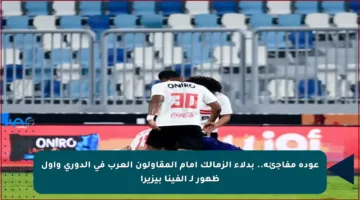عودة مفاجئة.. بدلاء الزمالك أمام المقاولون العرب في الدوري وأول ظهور لـ ألفينا بيزيرا
